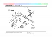 Bosch 0 601 951 220 Gsr 24 Ve-2 Cordless Screw Driver 24 V / Eu Spare Parts